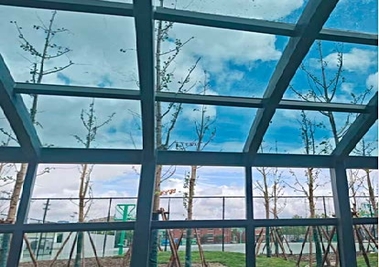 photochromic glass roof