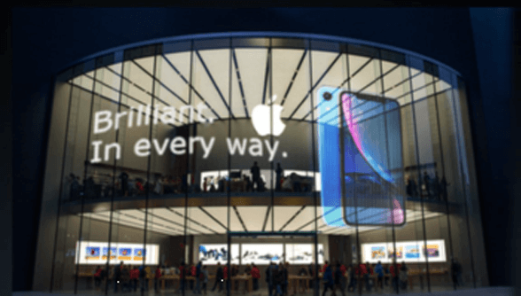 Transparente LED-Anzeigefolie