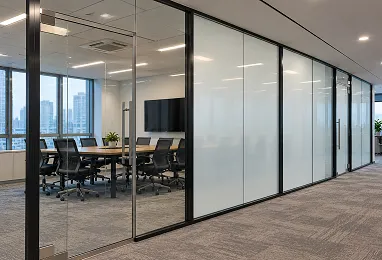 PDLC Smart Film for Meeting Room Privacy