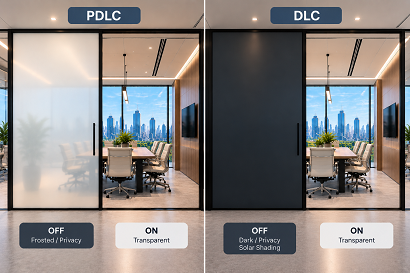 PDLC vs. DLC Smart Film: Privacy and Light Control Compared